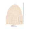 Zwillingsherz Slouch Beanie Hat - High-Quality Knitted Hat for Women