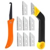 9 Pcs Grout Scraping Rake Tool Grout Rake Removal Tool