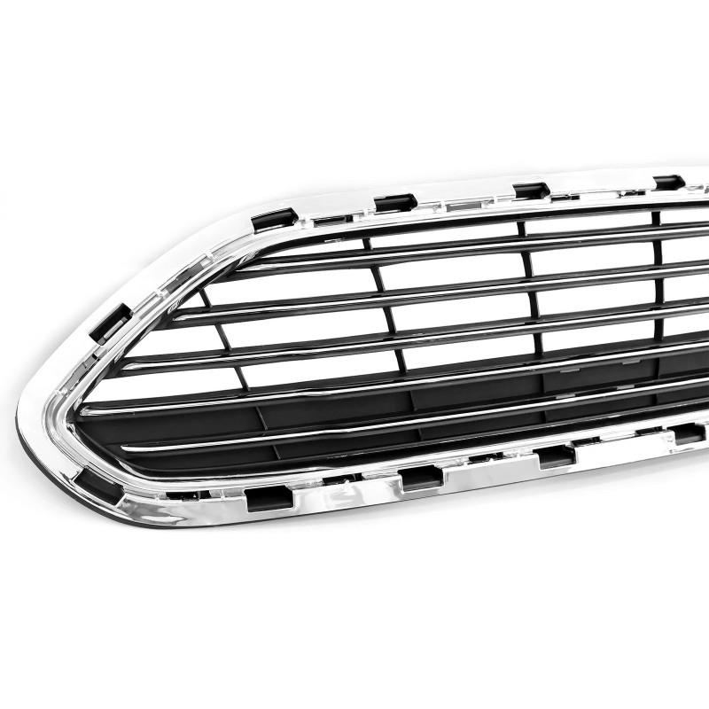 GD-AUTO For 2014-2019 Ford Fiesta 4DR Front Chrome Upper Grille