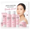 Set Skincare Japan Sakura 6 Pzs Piel Joven Y Radiante