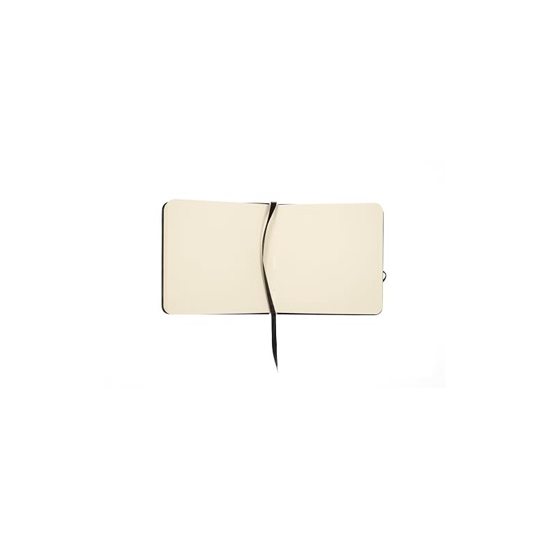 Kangaro Art Sketchbook 12 x 12 cm Black PU Hard