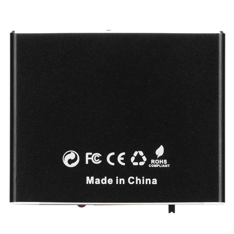 60hz Optical Fiber Audio Splitter Stereo Audio Stable Performance Audio