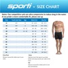 Sporti HydroLast Splice Jammer Swimsuit - Black/Royal - 36