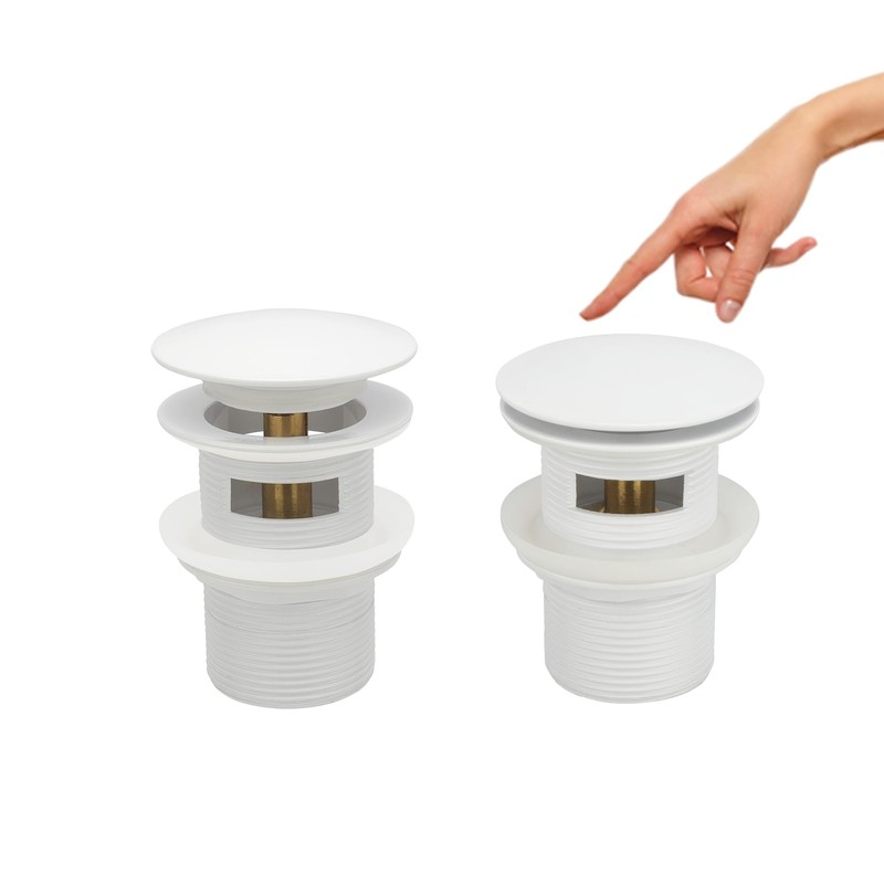 Pop-up Freestanding Bathtub Drain Stopper, Suitable and Compatible with Freestanding