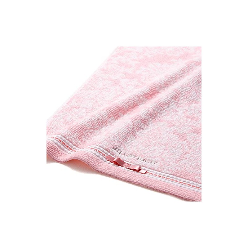 JILLSTUART 58-3189300 Elegance Fleur, Towel Gift, Pink, Bath Towel, Approx.