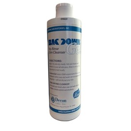 Decon Labs 7106 Bacdown Gel No-Rinse Skin Cleaner, 16 oz. Volume
