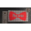 Unbranded Pee-Wee Herman Bow Tie RED vinyl decal weatherproof dishwasher-saf