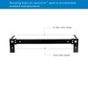 RackPath 3U Vertical Wall Mount Rack - Heavy Duty 125lbs