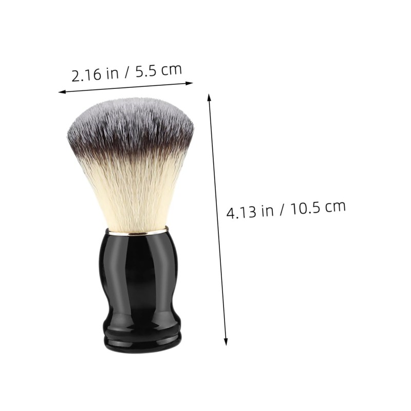 SAFIGLE 2Pcs Soft Hair Shaving Brush for Men Versatile Barber