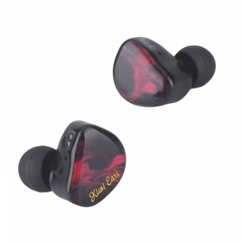 HIFIXAUDIO Kiwi Ears Cadenza in Ear Monitor, 10mm Beryllium Dynamic Driver IEM Earphones, HiFi Studio Wired Headphone with 3D Printed Cavity, Detachable 2Pin IEM Cable for Audiophile Musician