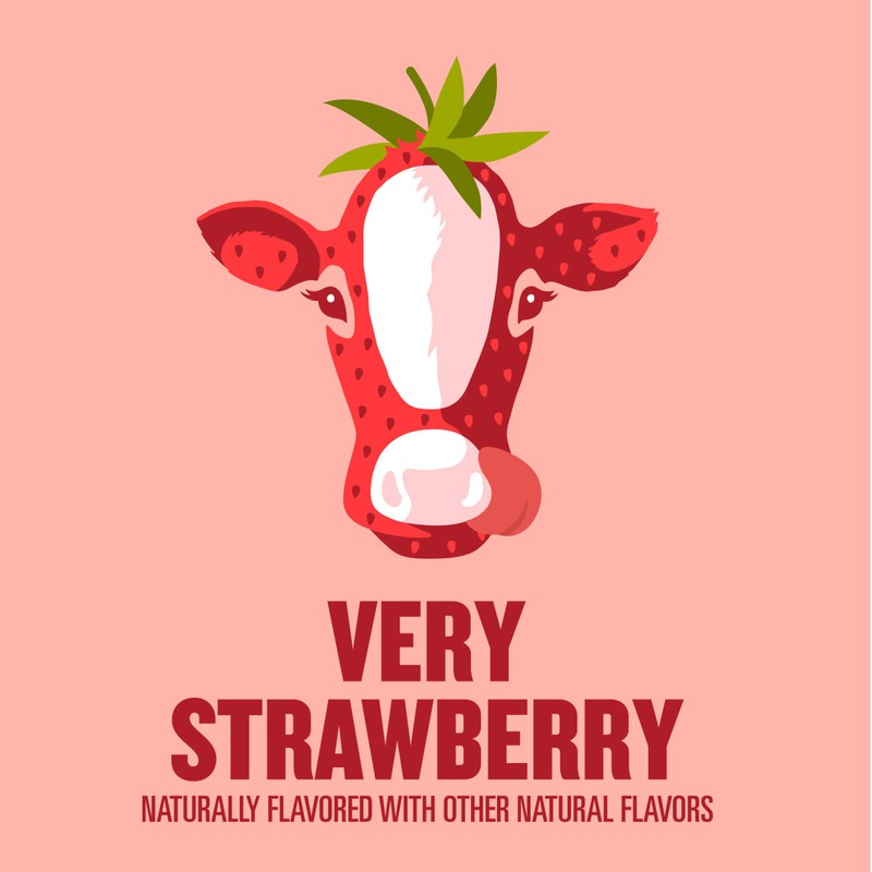fairlife YUP! Low Fat, Ultra-Filtered Milk, Very Strawberry Flavor, All