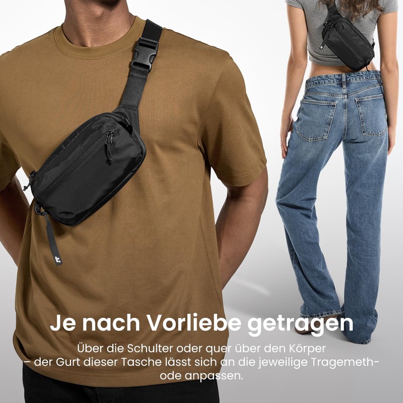 t33 chest pocket, black