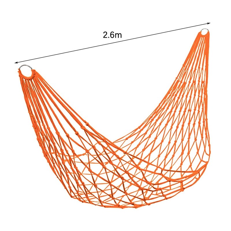 FONGKNOX Travel Hammock Camping Hammock Net Mesh Nylon Sleeping Bed