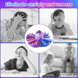 HORREX 10cm Zahnradball Zahnrad Kugel Fidget Toys 3D Gear Ball Adhs Spielzeug Zahnradkugel Fidget Toy Anti Stress Spielzeug Wiggly Toy Gear Ball 3D Gedrucktes Fidget für Kinder und Erwachsener