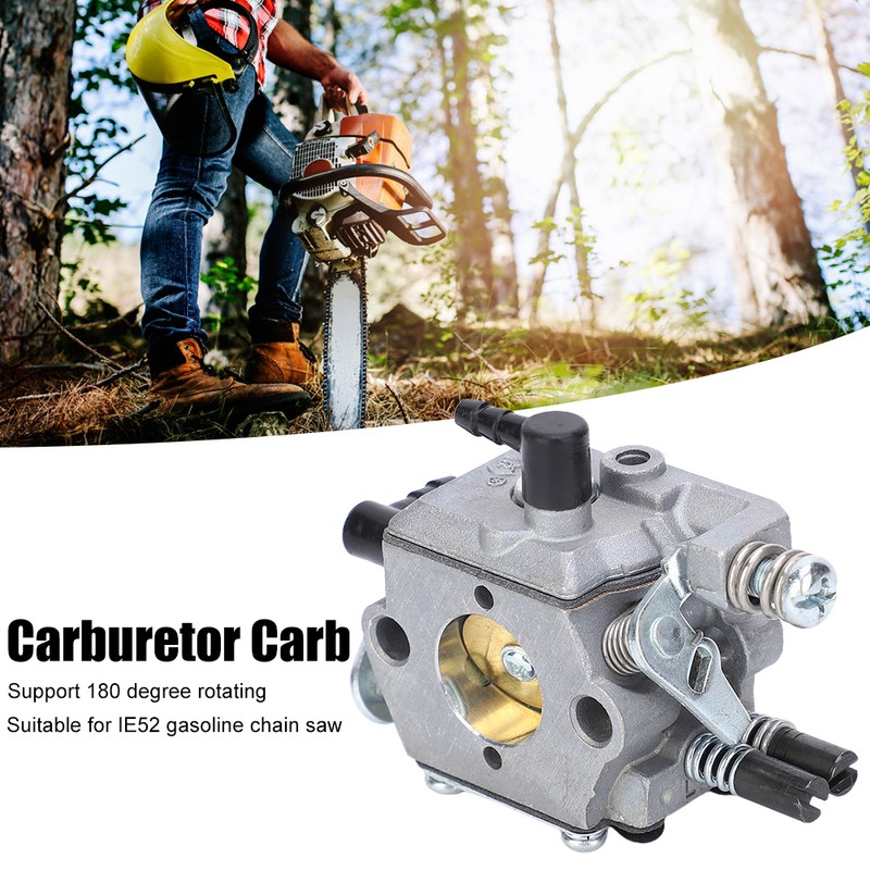 Carburetor Replacement Aluminium Alloy 180 Degree Rotating for IE52 Gasoline