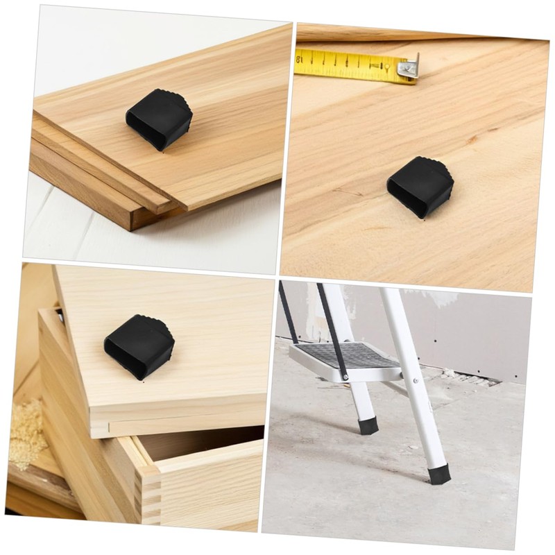COHEALI 4pcs Non Skid Ladder Feet Pads for Enhanced Stability