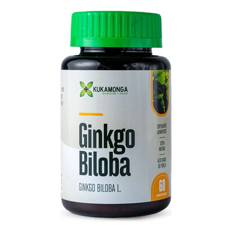 1 Ginkgo Biloba Cpsulas 1 Extracto Ginkgo Biloba Sin Sabor