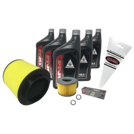 Honda OEM Tune Up Kit for 2001-2004 Honda TRX 500 Rubicon with 10W-30 Oil