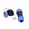 Eonvic HE21 12 Pin Waterproof Plug Aviation Bullet Plug Threaded