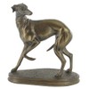 Bronze WHIPPET DOG Sculpture, Statue, Gift