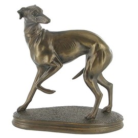 Bronze WHIPPET DOG Sculpture, Statue, Gift