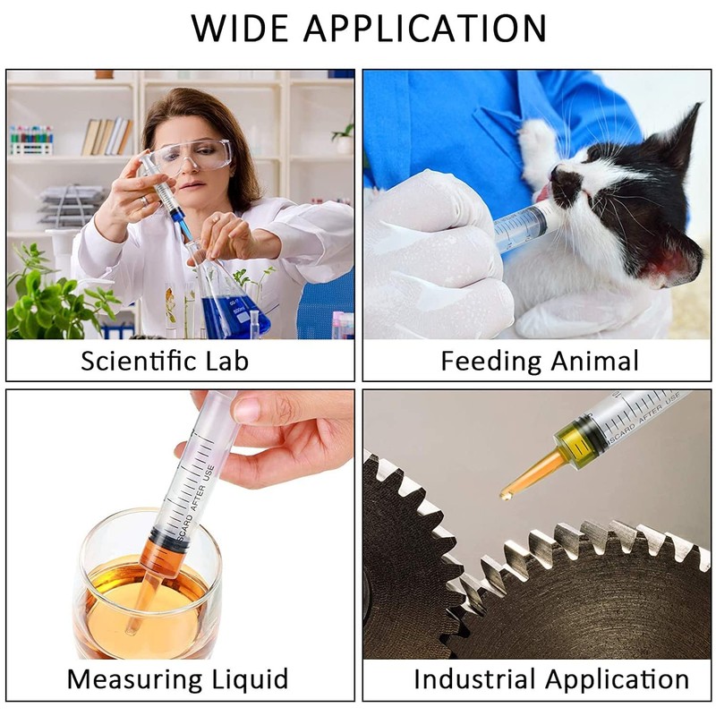 200 ml Syringe with 100 cm and 30 cm hose