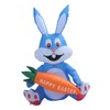 1.2 m Easter Inflatables Rabbit Cartoon Cute Fun Innovative Blow