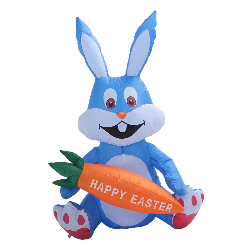 1.2 m Easter Inflatables Rabbit Cartoon Cute Fun Innovative Blow