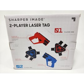 Sharper Image Multicolor Infrared Beams 2 Player Laser Tag Set Kit