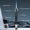 Blazarar Lighter, Bright Fire Lighter, Butane Torch Lighters with Safety