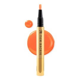 Bachik Summer Spritz Orange Gel Nail Pen - Click Colors by Celebrity Nail Artist Tom Easy-to-Use, Travel-Friendly, Long-Lasting At-Home Gel Manicure | Cure with LED/UV Lamp | Glossy Finish