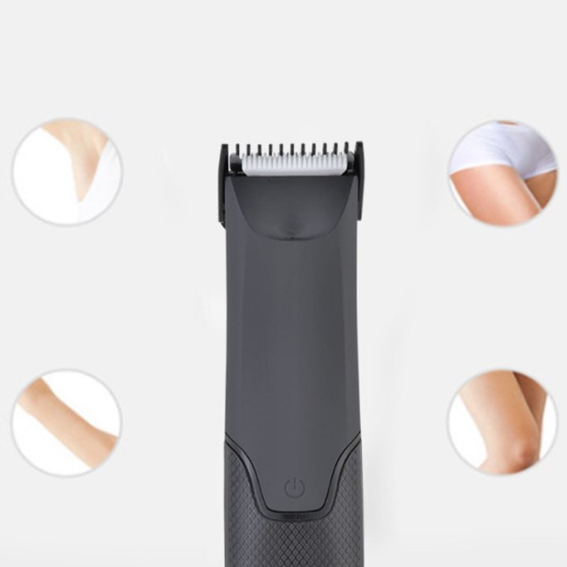 Electric Hair Trimmer Gentle Hair Removal Waterproof Blades Portable Electric