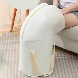 Foldable Foot Bath Tub - Portable, Insulated for Home Use with Pouch 5-Tier Beige 10ea