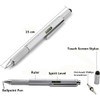 Multifunction Tool Pen, 6 in 1 Tool with Ballpoint Pen,