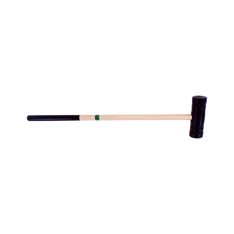 AmishToyBox.com Individual Flag Croquet Mallet - 32" Handle - Polymer