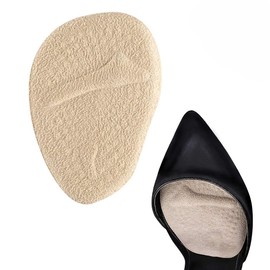 2 Paar Ballenpolster, Forefoot Pad, rutschfeste Schuhpads Einsätze Gel Vorfuß Einlegesohlen für Frauen mit hohen Absätzen, stoßdämpfendes unsichtbares Bogenpolster, Druckentlastung und Schmerzen