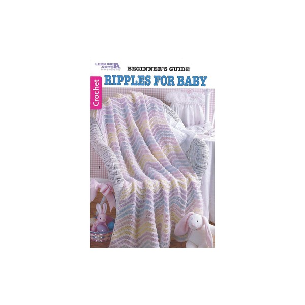 Leisure Arts Beg Guide Ripples for Baby Crochet Book