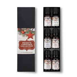 Nature's Oil Premium Christmas Collection, Fragrance Oil Set of 6