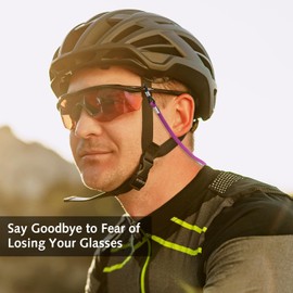 5Pcs Gläser Kette Sonnenbrillen Strap Brillen Schnur Leichte rutschfeste Brillen String Eyewear Retainer Lesebrille Lanyard um Hals für Frauen, Männer, Outdoor, Sport