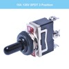 Podoy Momentary Switch Toggle Rocker (𝗢𝗡)-𝗢𝗳𝗳-(𝗢𝗡) Heavy Duty with Boot