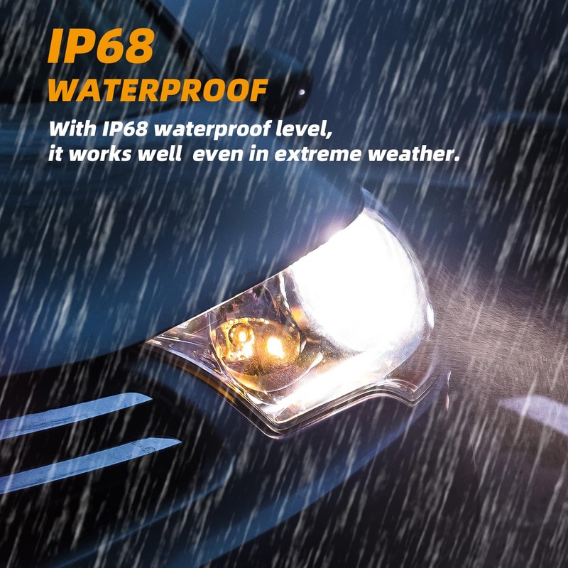 QIPEIZSP Fit For Ford Explorer 2011-2015 Light Bulbs, 9005 High