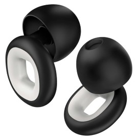 Ear Plugs for Sleeping, Noise Cancelling Reusable Earplugs for Snoring, Concerts, Work & Motorcycle Travel - Hearing Protection in Soft Flexible Silicone for Sleep - NRR 28db Earplugs, 8 Tips S/M/L/XL