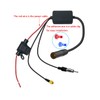 Vecys FM/AM DAB DAB+ Car Antenna Signal Amplifier DIN Male