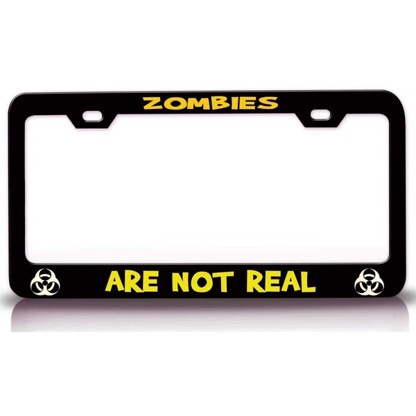 Custom Brother - Zombies are NOT Real Zombie Metal Car