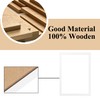 1 Pack A5 Frame White, Wooden A5 Photo Frames, White