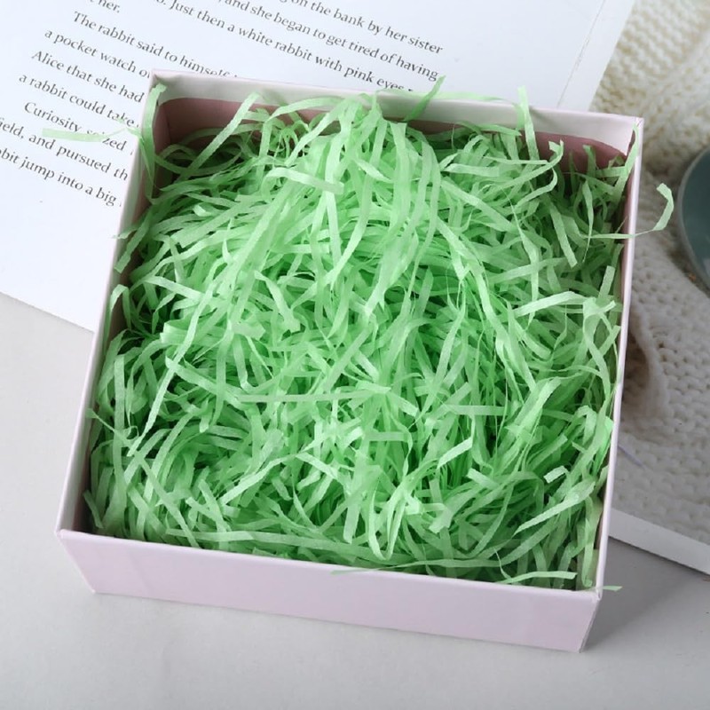 Wgudzpj Easter Crinkle Cut Paper Shred Filler, Shredded Paper for