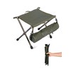 WildCall Ultralight Folding Aluminum Camping Stool (1, Green)