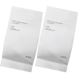 IOPE 아이오페 에어쿠션 커버 리필15g x2개 21N 바닐라 IOPE Air Cushion Cover Refill 15g x 2pcs 21N Vanilla