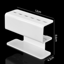 VICASKY 1pc Type Tweezers Eyelash Extension Tweezers Rack Eyelashes Tweezers Rack White