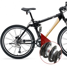 Tissting Bike Rear Shock Absorber 150mm 400lbs 8mm Hole Universal Electric Scooter Damping Suspension Spring Shock Damper for Dirt Bike, Electric Bikes, Mini Motorcycle, ATV